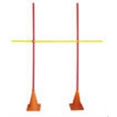Комплект вертикальных стоек №1 (2 конуса с отвер,2 втулки, 2 клипсы, 3 палки по 1,5м)