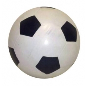 Мяч футбольный детский диаметр 20см резина