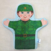 Кукла-рукавичка «Военный»