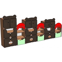 Стенка «3 медведя»