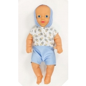 Кукла «Голыш Вадик» 50 см (в летней одежде)
