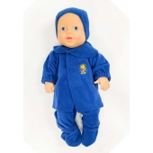 Кукла «Голыш Кирюша» 50 см (в зимнем костюме)