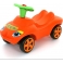 Каталка «Мой любимый автомобиль» оранжевая со звуковым сигналом