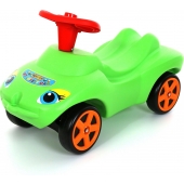 Каталка «Мой любимый автомобиль» зелёная со звуковым сигналом
