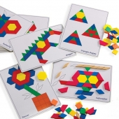 Пособие-карточки для мозаики «Геометрические фигуры»