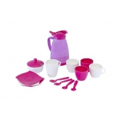 Набор детской посуды «Алиса» на 4 персоны (Pretty Pink)