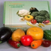 Набор муляжей овощей (8 видов)