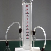 Прибор для демонстрации зависимости скорости химических реакций от условий