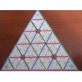 Математическая пирамида Сложение до 10