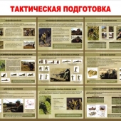 Плакаты Тактическая подготовка (10 плакатов, 41х30 см)