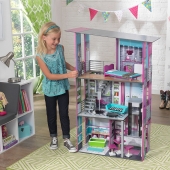 Кукольный дом для Барби «Гламурный» с мебелью