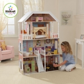 Кукольный домик для Барби «Саванна» с мебелью 14 элементов