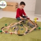 Железная дорога — деревянный игровой набор «Горная стройка», в контейнере