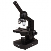 Микроскоп лабораторный LEVENHUK 320, 40–1600 кратный, монокулярный, 4 объектива