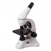 Микроскоп учебный LEVENHUK Rainbow 50L, 40-800 кратный, монокулярный, 3 объектива