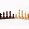 Фигуры шахматные турнирные d=30-35 мм, высота 55-107 мм