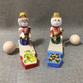 Богородская игрушка «Дед с балалайкой»